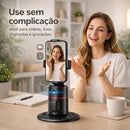 TRIPÉ INTELIGENTE PRO - Rastreamento Automático de Movimento e Rosto 360°